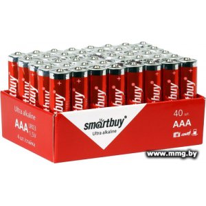 Батарейка SmartBuy AAA SBBA-3A40S (40 шт)