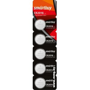 Батарейка SmartBuy CR2016 SBBL-2016-5B