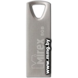Купить 8GB Mirex Intro (серебристый) (13600-ITRNTO08) в Минске, доставка по Беларуси