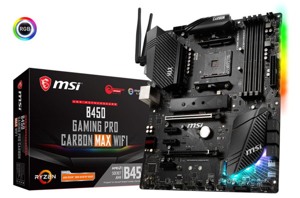 MSI B450 Gaming Pro Carbon MAX WiFi