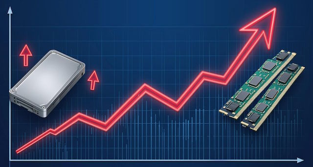 Рост цен на SDD и RAM